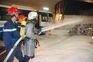 Gắn hệ thống giám sát để phát hiện nước triều vào hầm Thủ Thiêm