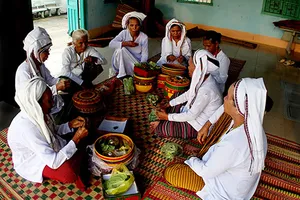 Chùm ảnh: Triển lãm ảnh về đời sống và văn hóa Chăm