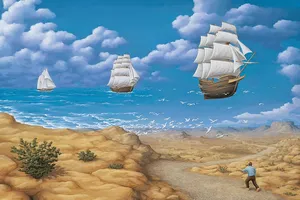 Kỳ ảo với những bức hình 'đánh lừa' thị giác