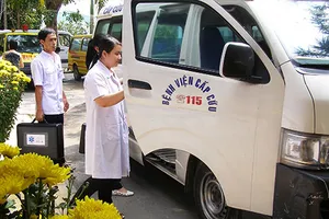 Không nên tùy tiện di chuyển người bị tai nạn giao thông