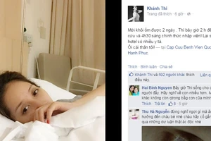 Khánh Thi nhập viện khẩn cấp