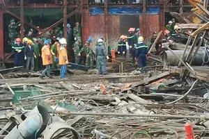 Vụ sập giàn giáo ở Vũng Áng: Viện Khoa học công nghệ xây dựng giám định sự cố