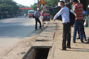 Nổ lớn ở cống thoát nước do khí mêtan tích tụ