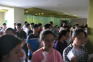 Sáng nay khoảng 5.000 thí sinh thi vào ĐH Quốc gia