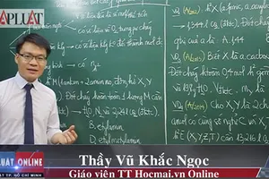 Clip Kỹ năng nhận biết và làm bài tập 'đốt cháy' môn Hóa học