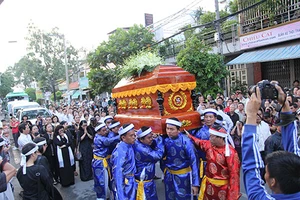 Chùm ảnh: Xúc động buổi tiễn đưa GS.TS Trần Văn Khê