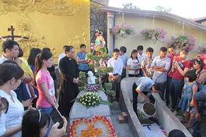 Nghĩa trang chôn hàng ngàn thai nhi