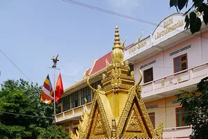 Chùa Chantarangsay viên ngọc Khmer giữa lòng Sài Gòn