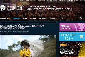 'Cầu vồng không sắc' dự LHP Quốc tế Montreal