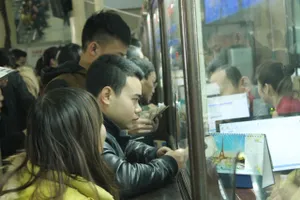 Hôm nay chính thức bán vé tàu tết Bính Thân