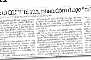 Bắt thêm một nghi can trong vụ cán bộ QLTT 'giải cứu' phân dỏm