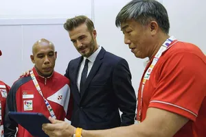 Beckham đến thăm ASEAN Para Games
