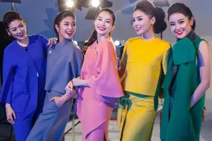 Hậu trường chụp ảnh của các hoa hậu Việt