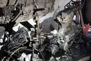 Cháy lớn ngôi nhà 4 tầng, một người tử vong