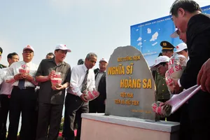 Xây khu tưởng niệm Nghĩa sĩ Hoàng Sa ở đảo Lý Sơn