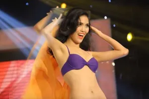 Lan Khuê tiếp tục thi Hoa hậu Hòa bình Thế giới