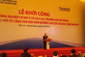 Thủ tướng dự khởi công dự án 4 tỉ USD tại Quảng Nam 
