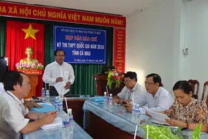 Hơn 4.000 thí sinh sẽ ngủ, nghỉ tại Cà Mau