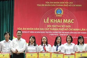 TP.HCM: Tổ chức hội thi thư ký toà án giỏi