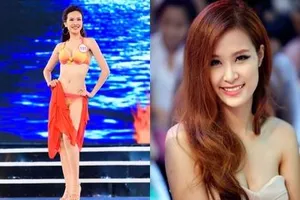 Sái Thị Hương Ly giống ca sĩ Đông Nhi tại Hoa hậu Việt Nam 2016