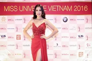 Lệ Hằng đại diện Việt Nam thi Hoa hậu Hoàn vũ 2016 