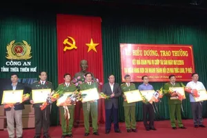 Vụ cướp Ngân hàng BIDV ở Huế:Khen thưởng ban chuyên án 