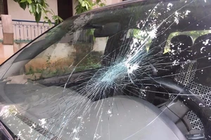 Lạng xe, ném đá vào kiểm lâm để tẩu tán gỗ lậu