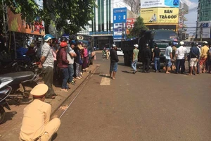 Xe tải chở rác gây tai nạn, 1 người tử vong