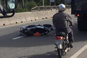 1 thanh niên tử vong trên quốc lộ 1 chưa rõ nguyên nhân