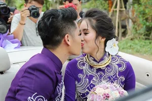 Lê Phương làm lễ vu quy lần 2