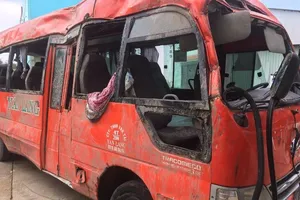 Tài xế tông cột điện khiến 12 người thương vong bị bắt