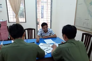 Công an làm việc với thanh niên quay clip 'thần rồng'