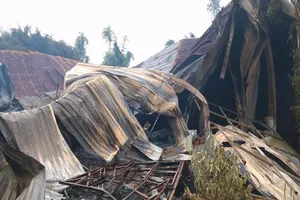 200 tấn mì trong kho bị bà hỏa thiêu rụi