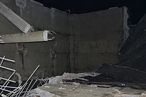 Vỡ bể chứa nước, 2 người chết, 1 người bị thương