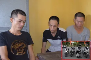 Bắt nhóm chuyên đột nhập vào nhà trộm xe ở Quảng Ninh