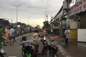 Nam thanh niên chết thảm dưới bánh xe tải ở Bình Tân