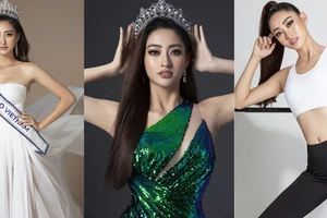 Hoa hậu Lương Thùy Linh nóng bỏng trên trang chủ Miss World