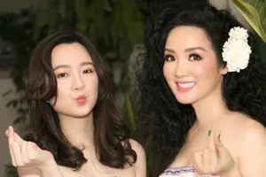 Anh Sa - con gái Hoa hậu Giáng My ngày càng xinh đẹp