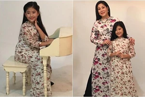 Bí Ngô con gái út xinh đẹp tài năng của NSND Hồng Vân