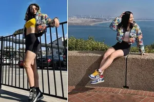 Miu Lê khoe dáng cực chuẩn sau khi giảm cân