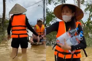 Thủy Tiên dùng 150 tỷ xây nhà cộng đồng cho bà con vùng lũ