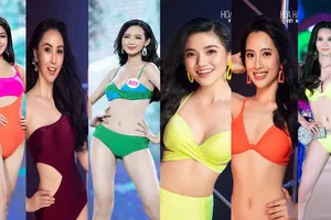 Ngắm người đẹp có vòng 3 khủng vào chung kết Hoa hậu Việt Nam