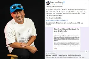 Đạo diễn Quang Dũng kêu gọi hỗ trợ đồng nghiệp mùa dịch