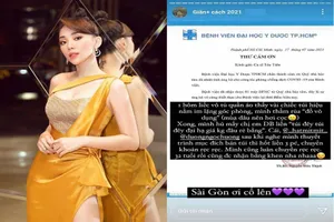 Ca sĩ Tóc Tiên ủng hộ máy trợ thở cho Bệnh viện ĐH Y Dược TP.HCM