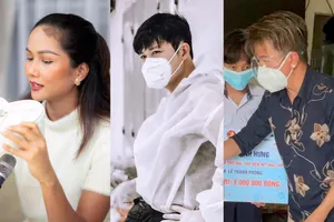 H’Hen Niê, Nguyễn Văn Chung, Đàm Vĩnh Hưng hỗ trợ trẻ em mùa dịch