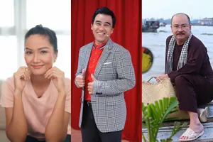 H’Hen Niê, Quyền Linh, Hoàng Sơn hỗ trợ rau củ, lương thực cho bà con, trẻ em