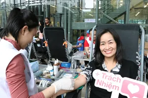 EVNNPC hưởng ứng chương trình hiến máu 'Tuần lễ hồng EVN lần thứ IX'