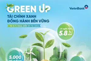 VietinBank ra mắt Gói tài chính xanh GREEN UP thúc đẩy doanh nghiệp phát triển bền vững