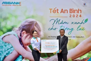 Tết An Bình 2024: ABBANK gây quỹ tài trợ 50.000 cây gỗ lớn cho Quảng Bình
