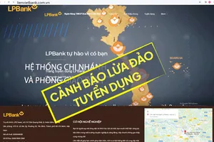 LPBank cảnh báo chiêu trò mạo danh ngân hàng lừa tuyển dụng nhân sự để chiếm đoạt tài sản